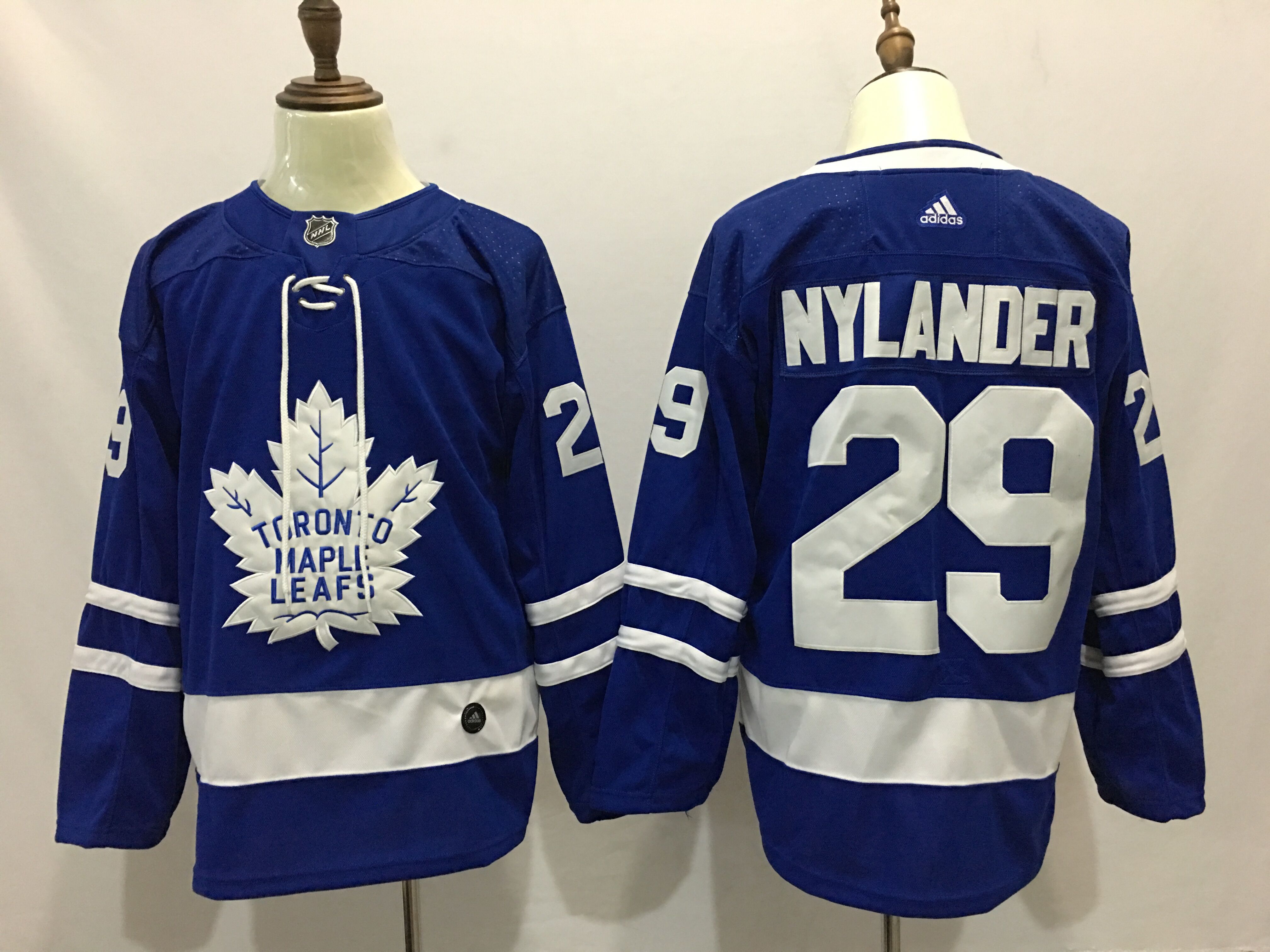 Men Toronto Maple Leafs #29 Nylander Blue Hockey Stitched Adidas NHL Jerseys